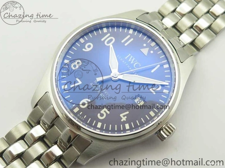 MIROTIME 0501 TimelessDesign Mark XVIII IW327016 Le Petit Prince MKS 1:1 Best Edition Blue Dial On SS Bracelet MIYOTA 9015 V 7206